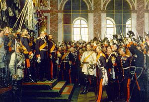 Proklamation des Deutschen Kaiserreichs im Spiegelsaal